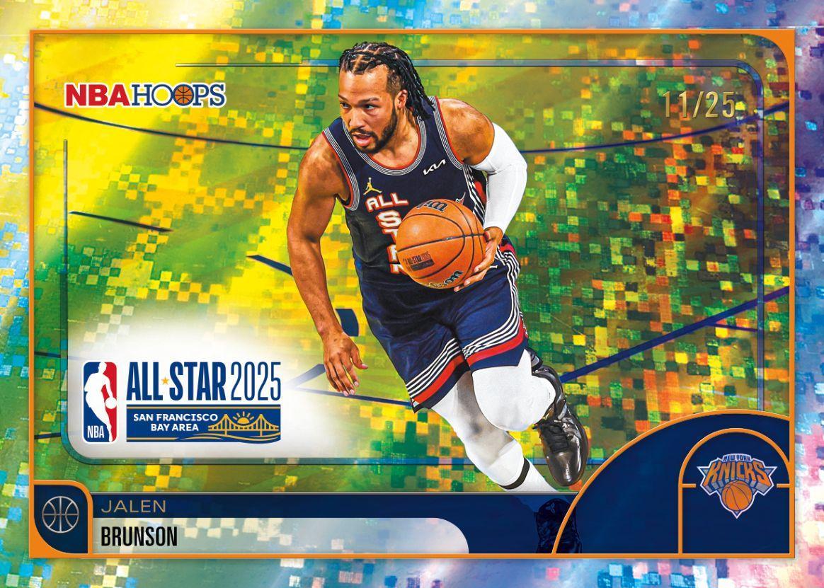 2025/26 Topps NBA Hoops Basketball Jumbo 8 Box Case