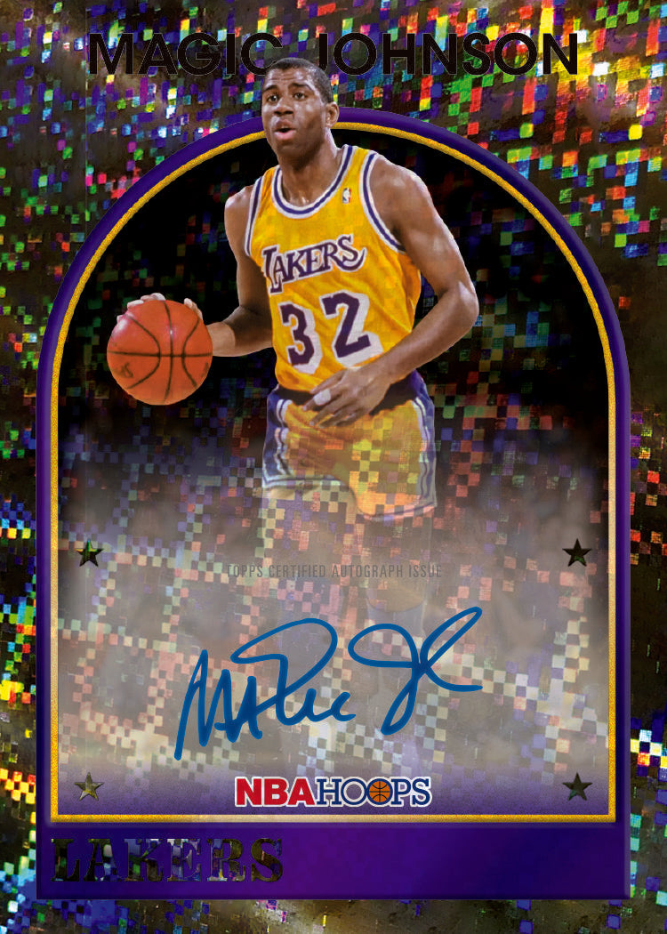2025/26 Topps NBA Hoops Basketball Jumbo 8 Box Case