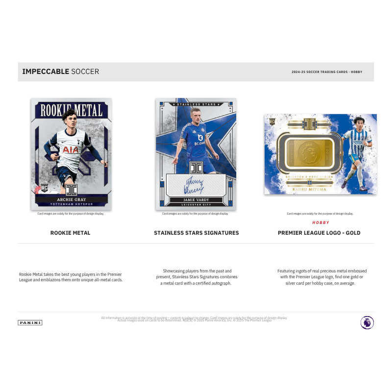 2024/25 Panini Impeccable Soccer Hobby Box