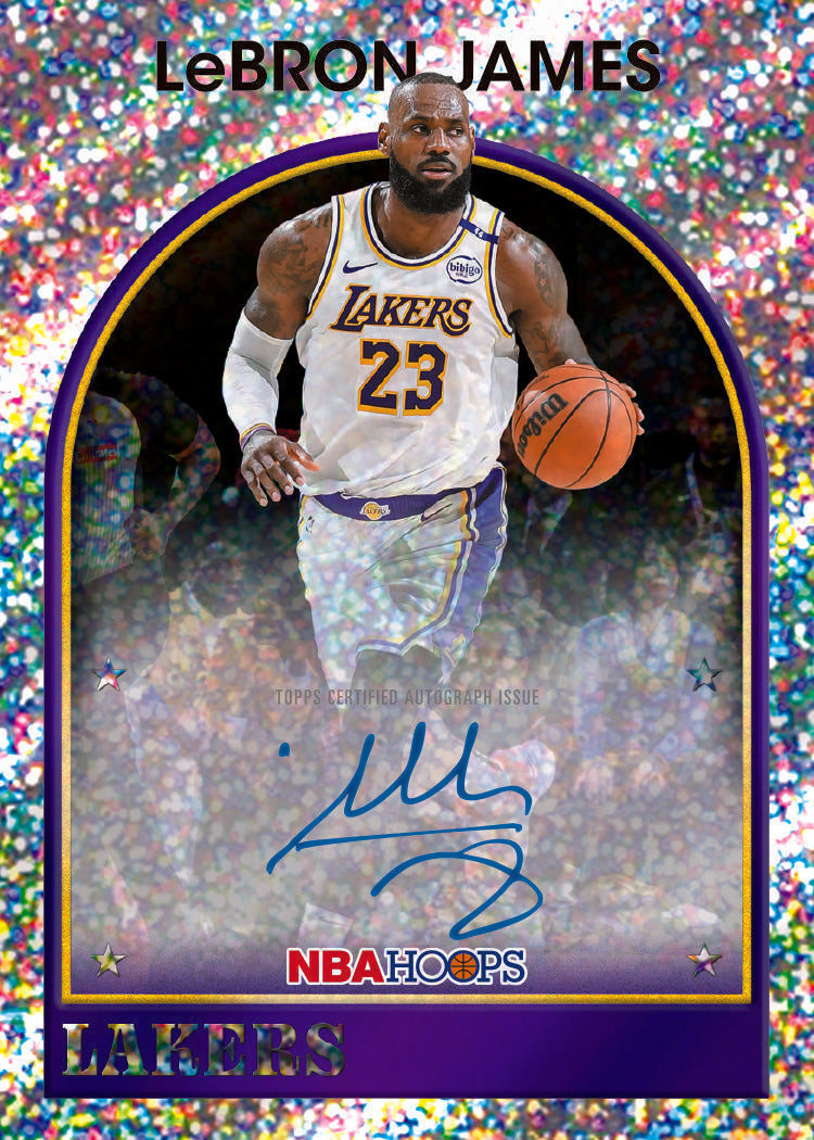 2025/26 Topps NBA Hoops Basketball Blaster Box
