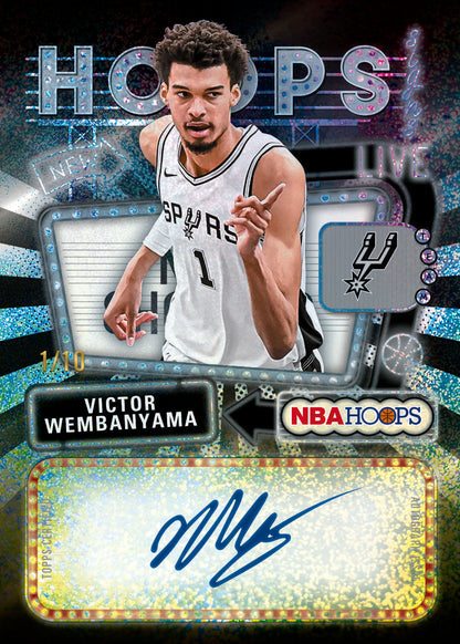 2025/26 Topps NBA Hoops Basketball Jumbo 8 Box Case