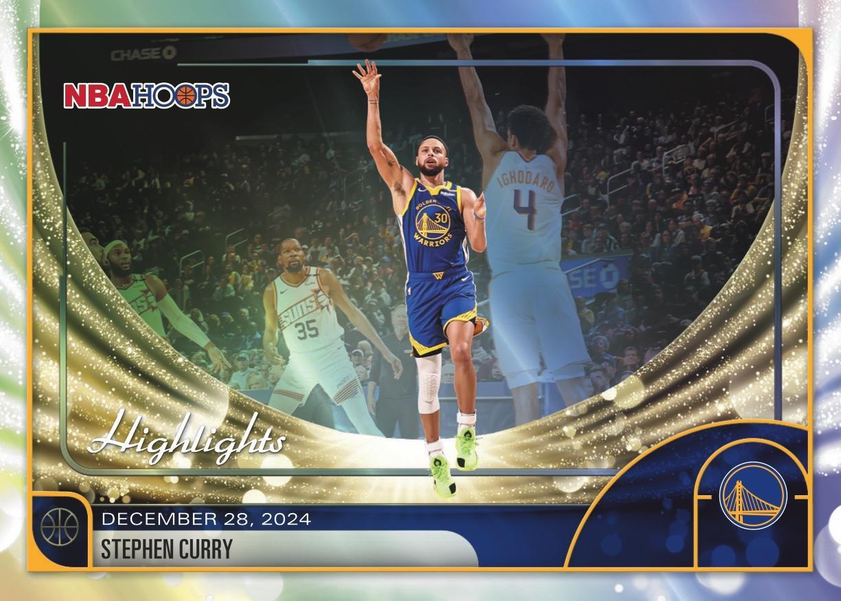 2025/26 Topps NBA Hoops Basketball Jumbo 8 Box Case