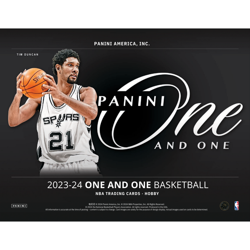 2023/24 Panini One &amp; One Basketball Hobby 10 Box Case