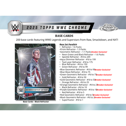 2025 Topps Chrome WWE Breaker&