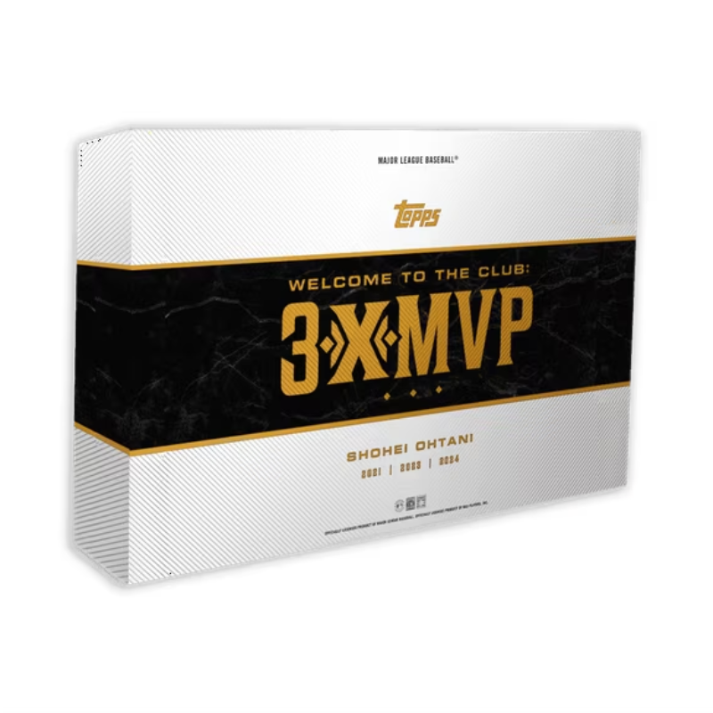 2025 Topps Welcome to the Club: 3X MVP Shohei Ohtani Hobby Box