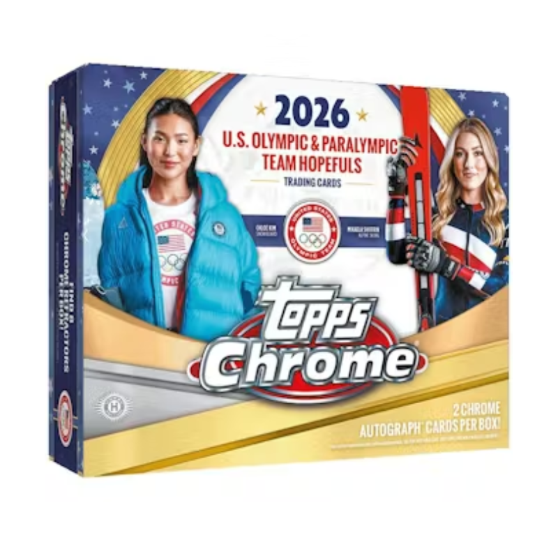 2026 Topps Chrome US Olympic &amp; Paralympic Hopefuls Hobby Box